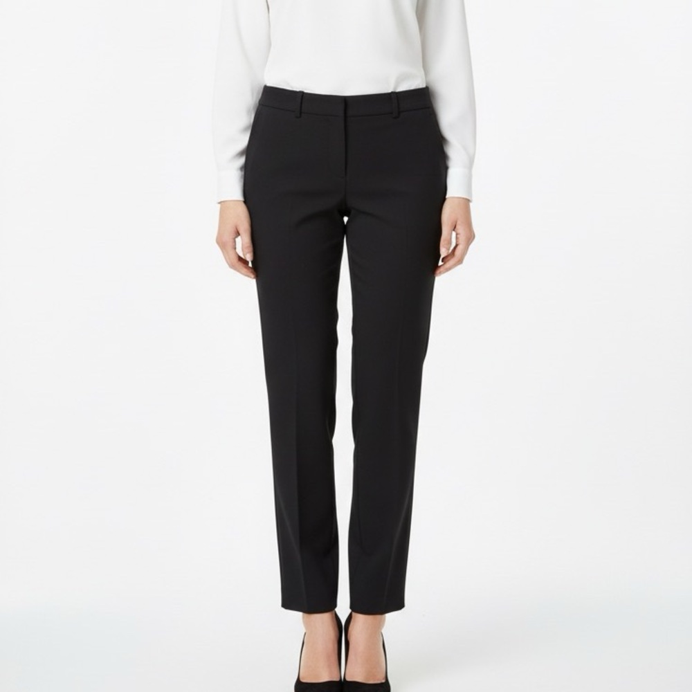 Ann Taylor Devin Black Trouser Dress Pants 8P